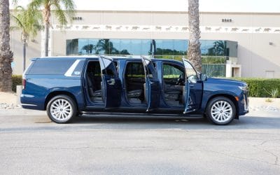 Great features in this custom 2021 Cadillac Escalade ESV Hearse by Quality Coachworks