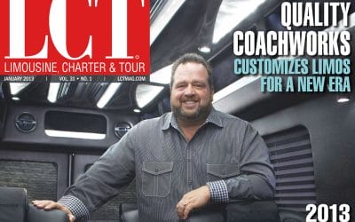 January 2013 LCT Magazine Cover and Article”Custom Builder Leads a New Limo Culture”