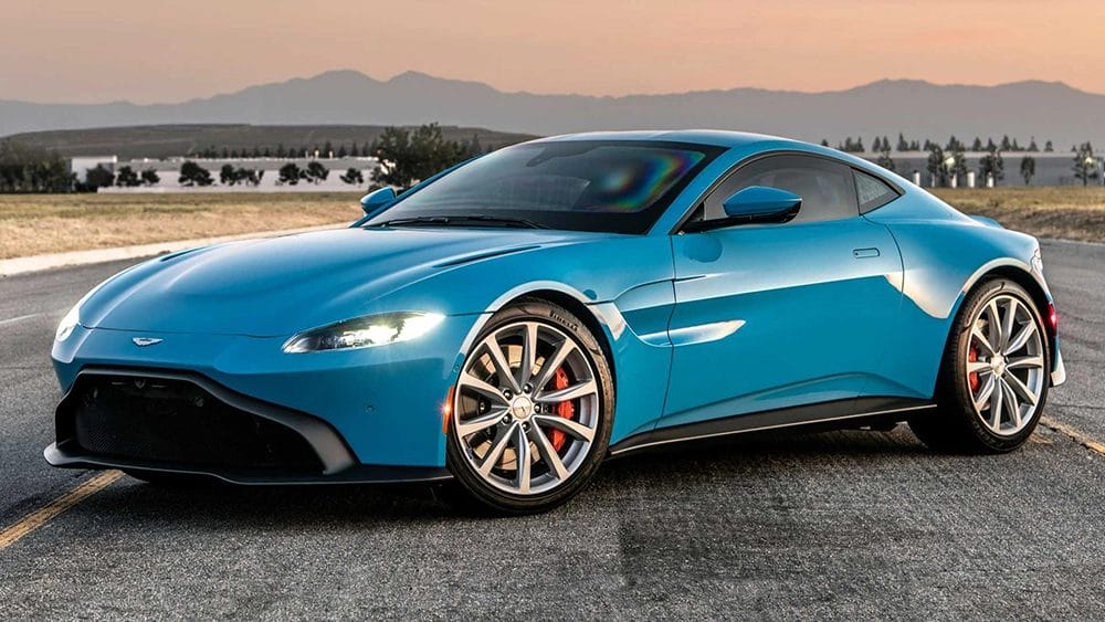 Bulletproof Aston Martin