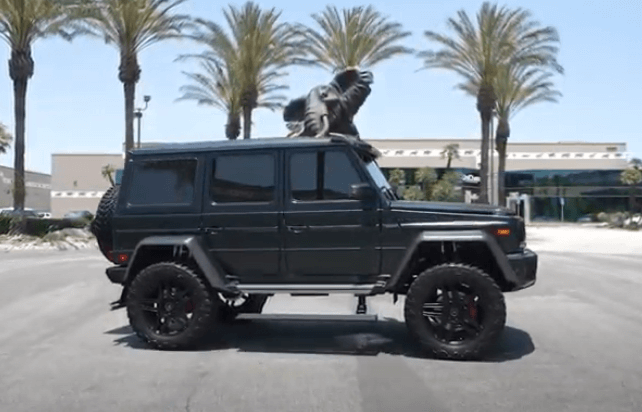 10 great upgrades in this 2020 Armored Mercedes G550 with B4 Armor